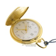 Lorenz pocket watch placcato oro con coperchio 11444AA.